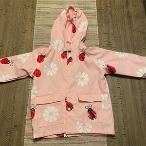 Foxfire for Kids Ladybug raincoat 2T